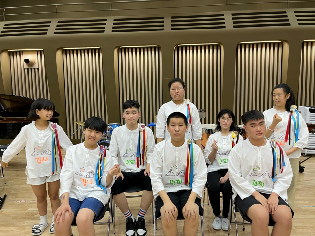 대구예아람학교 소속 예아람 앙상블 팀은 
