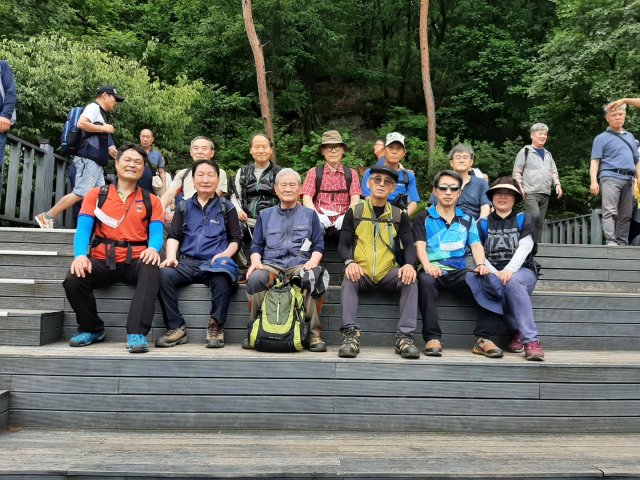 재경 능인동창회 산악모임