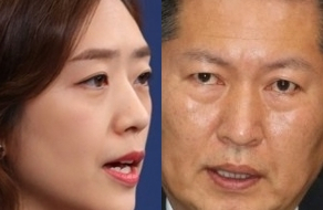 고민정, 정청래. 연합뉴스