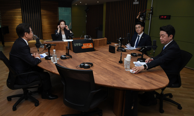 9일 오전 서울 양천구 CBS사옥에서 열린 CBS라디오 