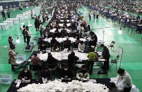 대선 개표 관련 자료사진. 연합뉴스