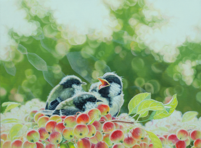 김주호, Oasis, 45.5x33.4㎝, oil on canvas, 2016.
