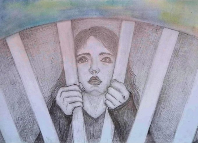 황하나 씨가 옥중에서 연재 중인 웹툰에 나오는 장면. 네이버 도전만화 사이트 캡처.