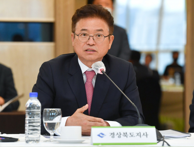 이철우 경북도지사가 대한민국시도지사협의회 제16대 회장으로 선출된 후 취임 소감을 밝히고 있다. 경북도 제공