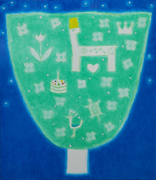 박남철, a walk, 45.5X53㎝, 혼합재료, 2022-1.
