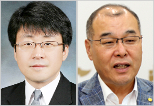 유철균 제12대 대구경북연구원 원장(사진 왼쪽), 홍원화 경북대 총장