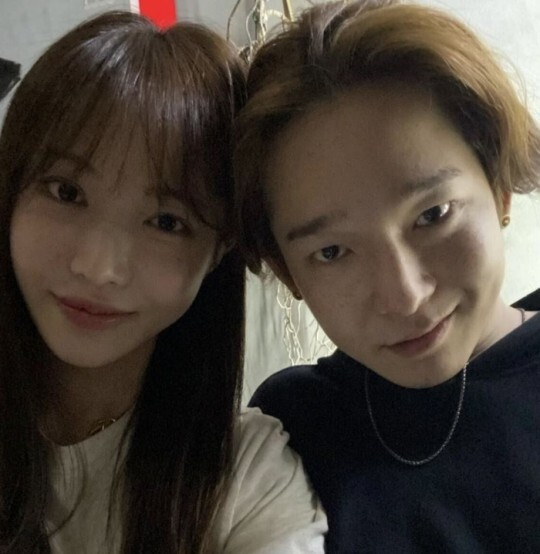 서민재씨의 SNS에 올라왔던 남태현씨와 함께 찍은 사진