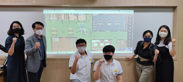 경북 청도 이서고등학교(교장 정영순)가 메타버스를 활용한 2023학년도 입학설명회를 진행한다. 이서고등학교 제공
