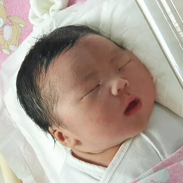 손은비 산모 아기