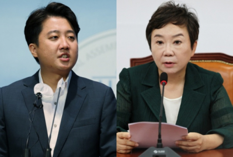 이준석 전 국민의힘 대표, 정미경 전 최고위원
