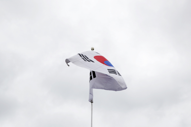 국기게양대에 걸린 태극기 이미지. 게티이미지뱅크. 기사내용과 관련없음