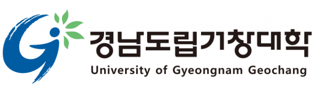 경남도립거창대 로고