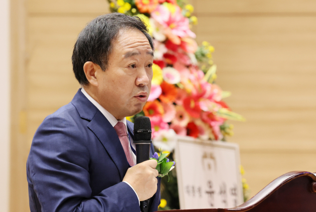 강승규 대통령실 시민사회수석이 5일 오전 국회 의원회관 대회의실에서 열린 역사문화 특별위원회와 한국효도회 공동주최