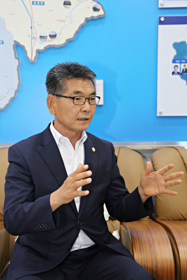 심청보 칠곡군의회 의장.