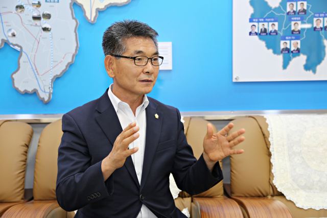 심청보 칠곡군의회 의장. 칠곡군의회 제공