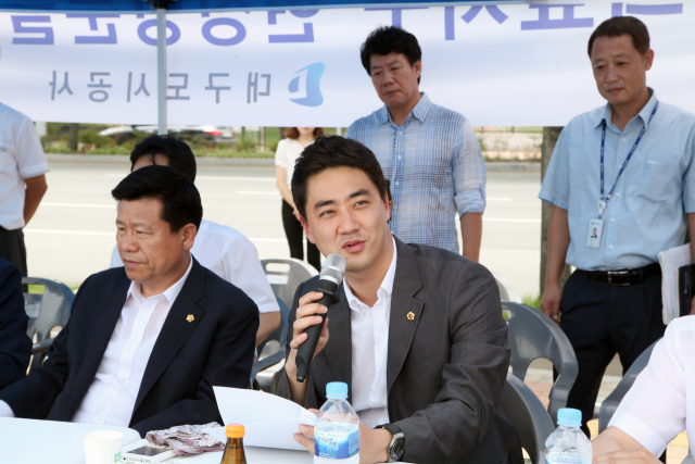 최재훈(현 달성군수) 대구시의원이 대구시의회의 