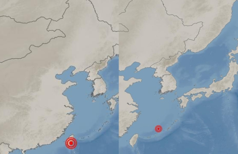 '불의고리' 대만·日오키나와 하루 새 지진 7건