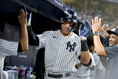 '청정 홈런왕' 가까스로 붙잡은 양키스…저지, MLB 타자 역대 최고액 받는다