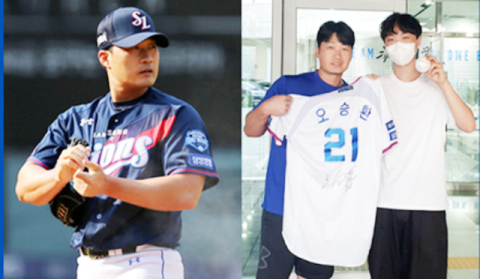 삼성 오승환, 8월 'KBO 팬 퍼스트상'…혈액암 극복 팬에 유니폼 선물 