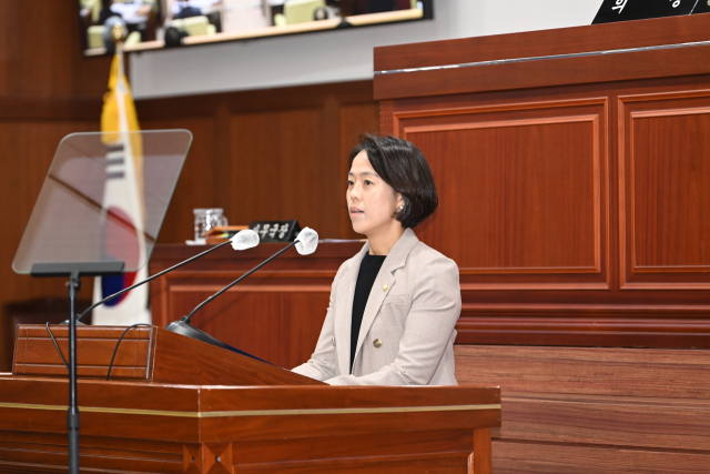 박근혜 김천시의회 행정복지위원장. 김천시의회 제공
