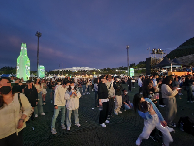 지난 2일 오후 7시쯤 찾은 대구 수성구 대흥동 대구스타디움 보조경기장.