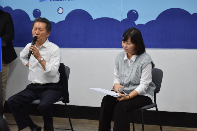 더불어민주당 달성군지역위원회가 2일 정청래 최고위원을 초청해 당원들과의 소통의 시간을 가졌다. 더불어민주당 제공