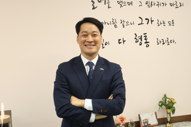 김석표 범물종합사회복지관장. 이화섭 기자.