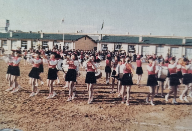 1978년 영흥초 학생들이 전국 고적 경연대회에서 우승하는 모습. 영흥초 제공.