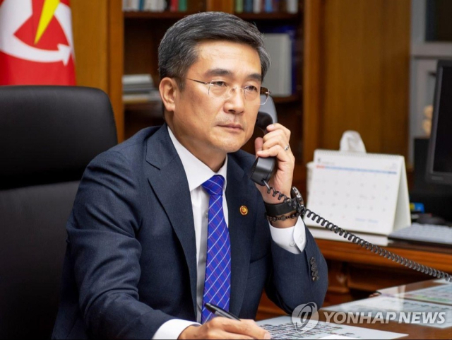 서욱 전 국방부 장관. 연합뉴스