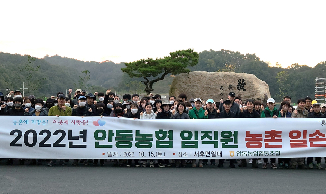 안동농협 일손돕기