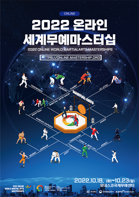 ‘하이브리드 무예 종합경기’ 2022 온라인 세계무예마스터십 개막   