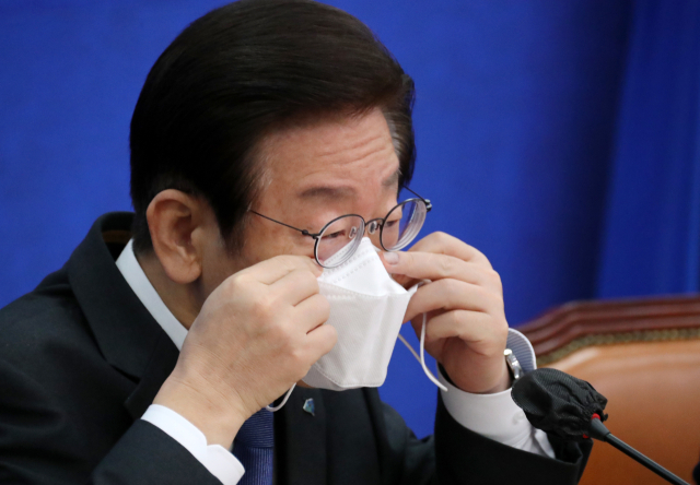 더불어민주당 이재명 대표가 26일 국회에서 열린 