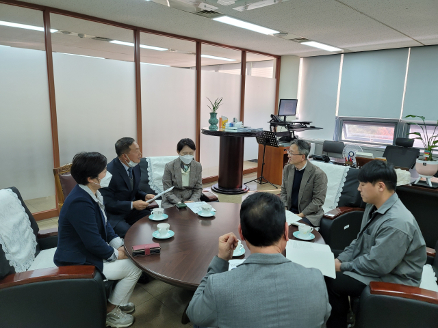 열사모협의회가 대구조달청과 중소기업 공공판로 지원 간담회를 열었다. 열사모협의회 제공