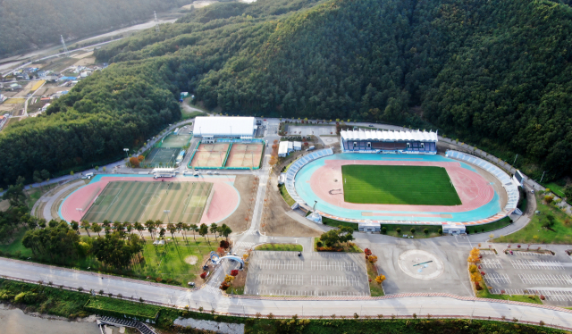 제61회 도민체전이 열리는 장소인 울진종합운동장. 울진군 제공