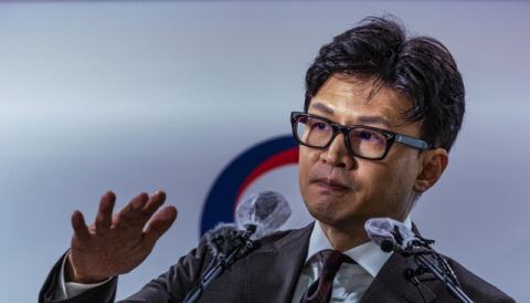 한동훈 법무부 장관. 연합뉴스