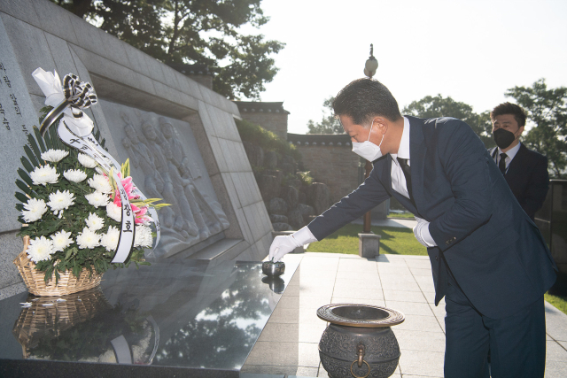 경북 구미시는 보훈예산 대폭 확대 등 국가유공자 예우에 선제적 대응에 나섰다. 구미시 제공