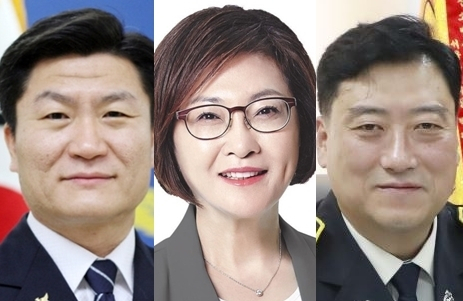 이임재 전 용산경찰서장·박희영 용산구청장·최성범 용산소방서장. 매일신문DB