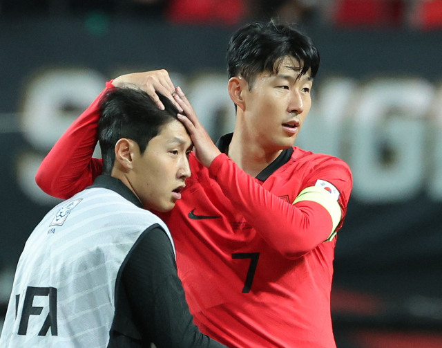 2022 카타르 월드컵 최종 엔트리에 포함된 이강인과 손흥민. 연합뉴스