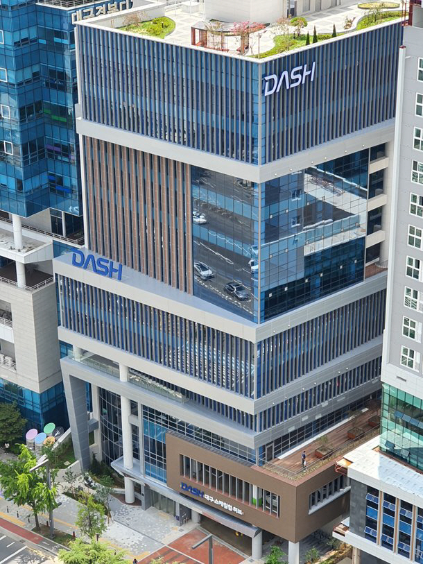 대구창조경제혁신센터가 운영 중인 대구스케일업허브(DASH) 전경.