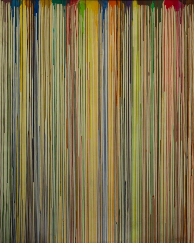 이향미, 색 자체, 1976, 캔버스에 아크릴, 162×130cm, 대구문화예술회관 소장.