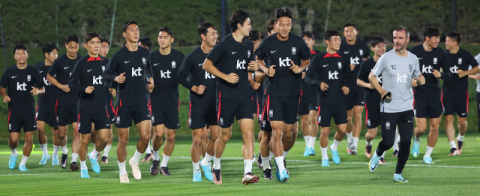 '손흥민 컨디션 더 이상은…' 결전 앞둔 벤투호, 훈련 브리핑 안하기로