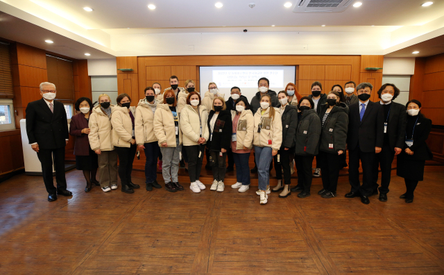 계명대가 우크라이나 현지 중등학교 한국어 교원들의 연수프로그램을 진행했다. 계명대 제공