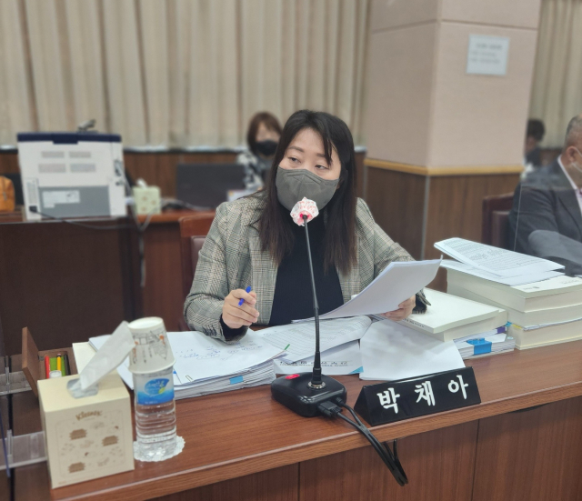 경북도의회 교육위원회 소속 박채아 의원. 경북도의회 제공