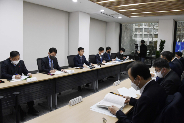 최상대 기획재정부 차관이 6일 서울 영등포구 한국수출입은행에서 열린 