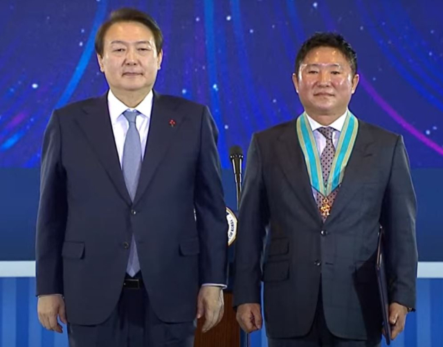 제59회 무역의날 동탑산업훈장 삼광 김진우 대표. 무역협회 제공