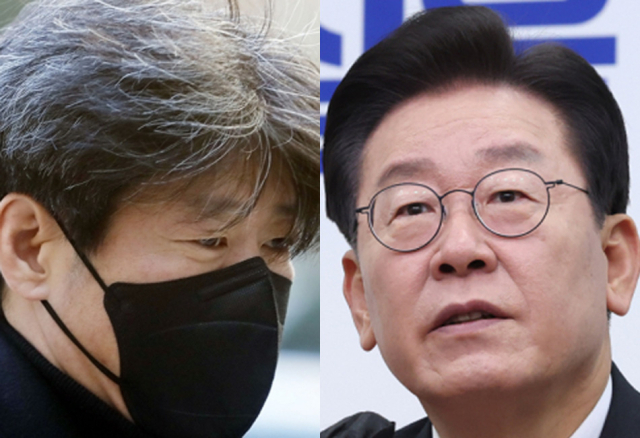 남욱(왼쪽), 이재명. 연합뉴스
