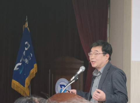 유영근 영남교통정책연구원장이 7일 대구교통공사에서 