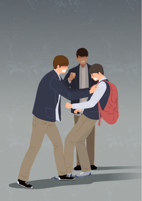 학교 폭력 관련 자료사진. 게티이미지뱅크