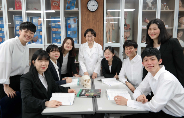 영진전문대 보건의료행정과 학생들. 영진전문대 제공