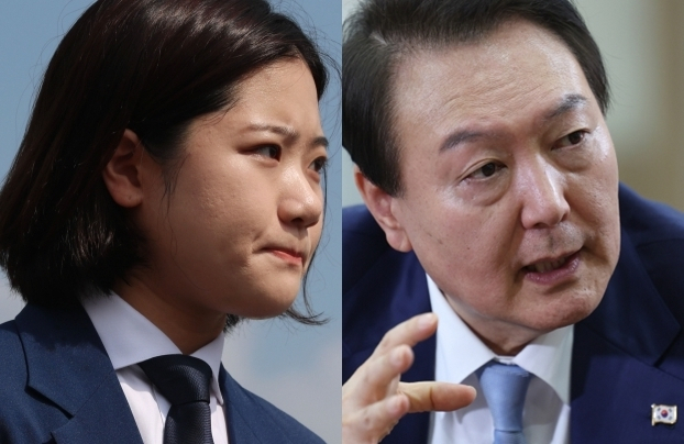 박지현, 윤석열. 연합뉴스